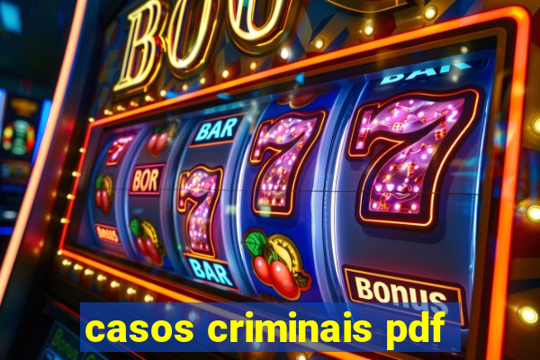 casos criminais pdf